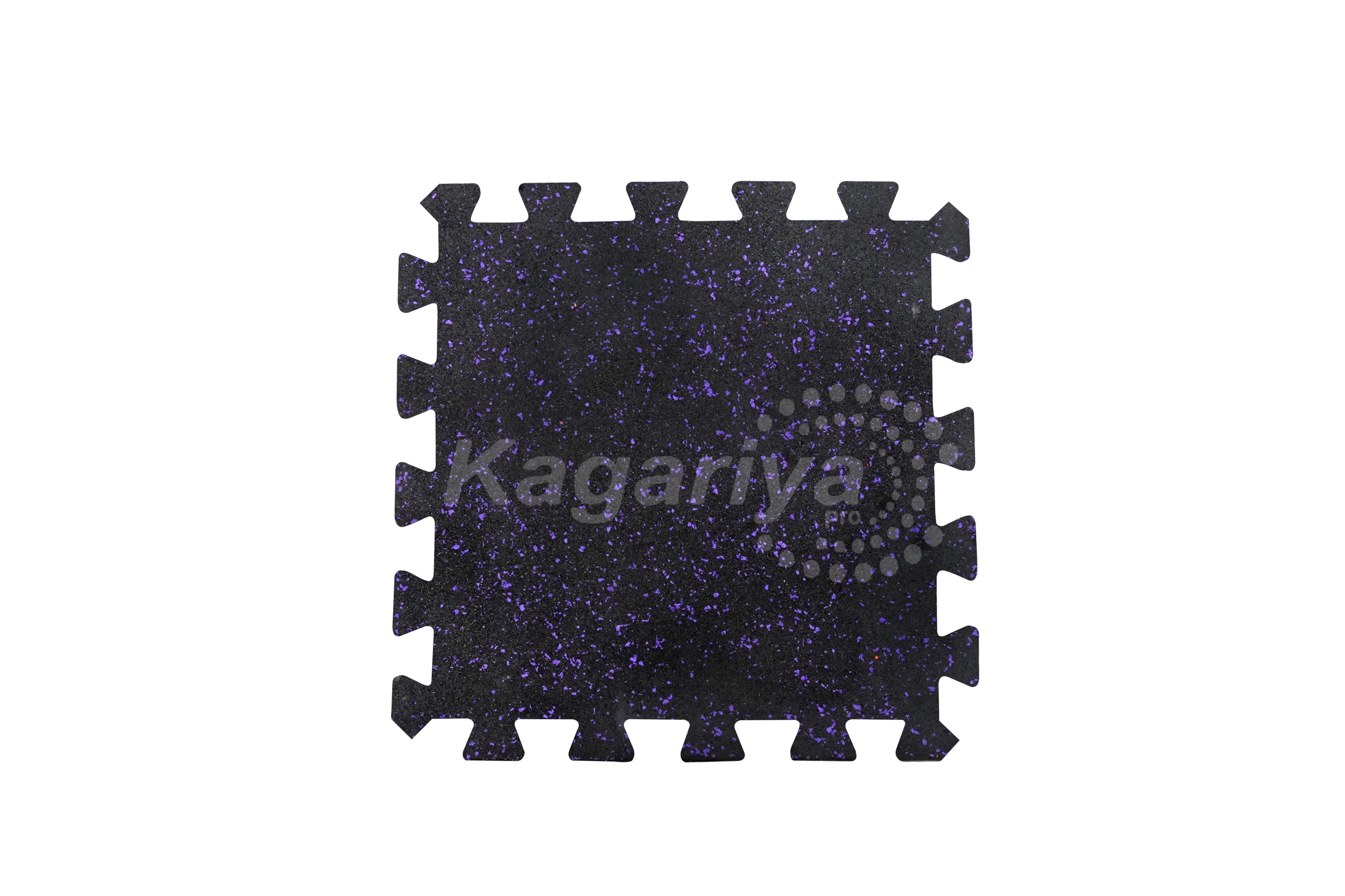 Premium EPDM Interlocking Tile purple color