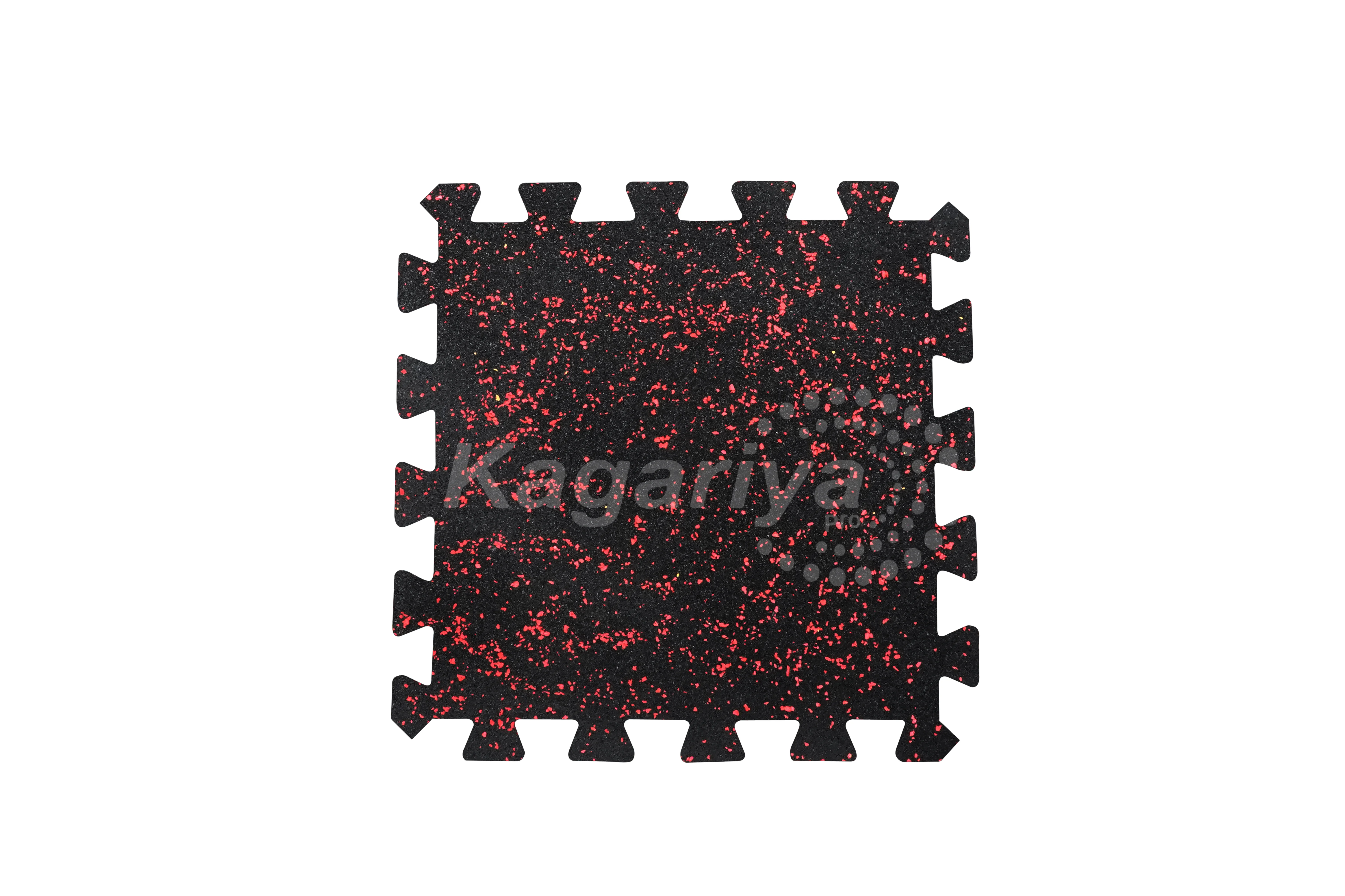 Premium EPDM Interlocking Tile red color