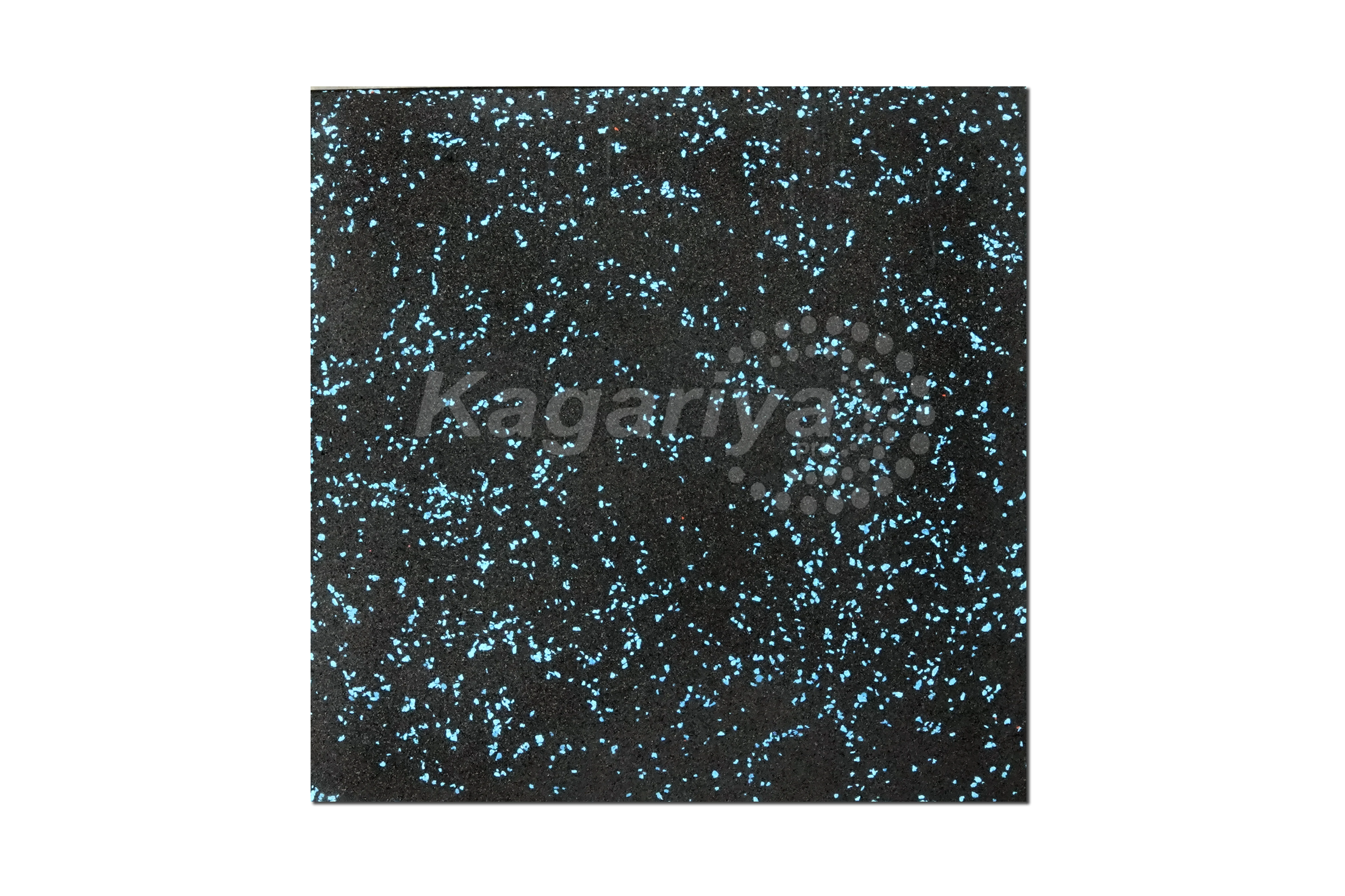 Premium EPDM Rubber Tile blue pattern